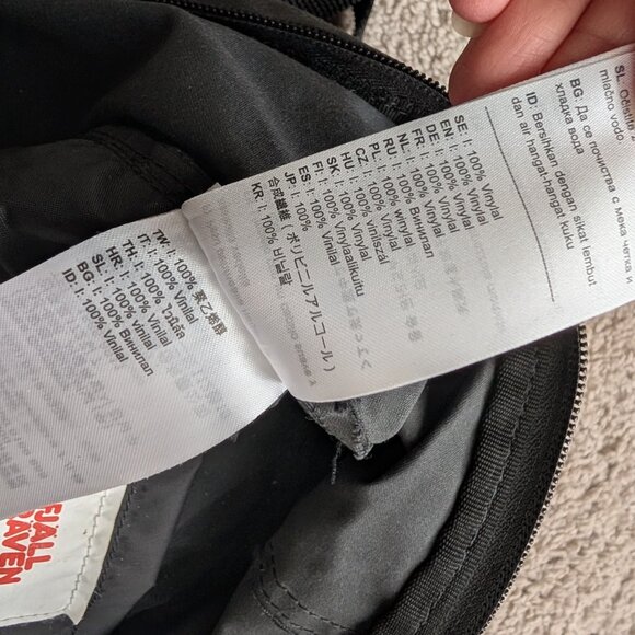 Fjallraven Kanken Mini Backpack in Dark Grey main image 4